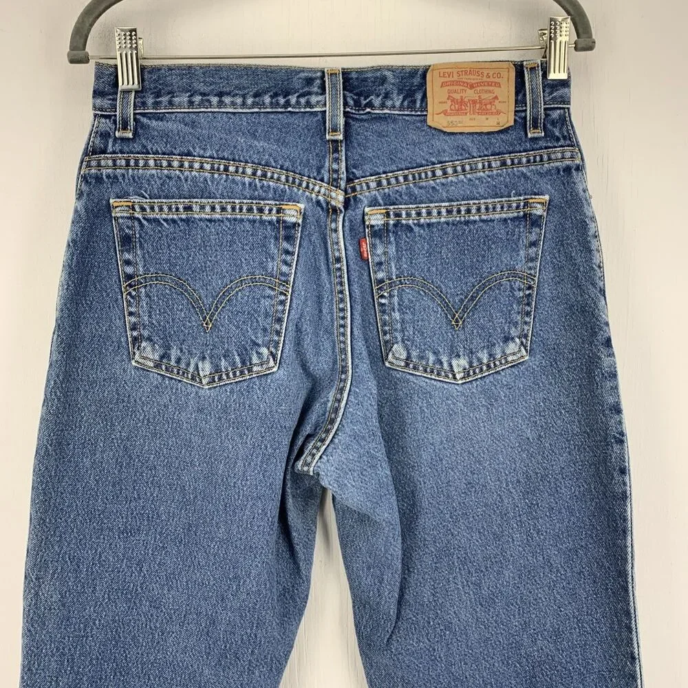 Vtg Levi’s Womens 10 Classic 550 Jeans Relaxed Cowgirl Western 90’s Y2K Mom - Picture 5 of 7
